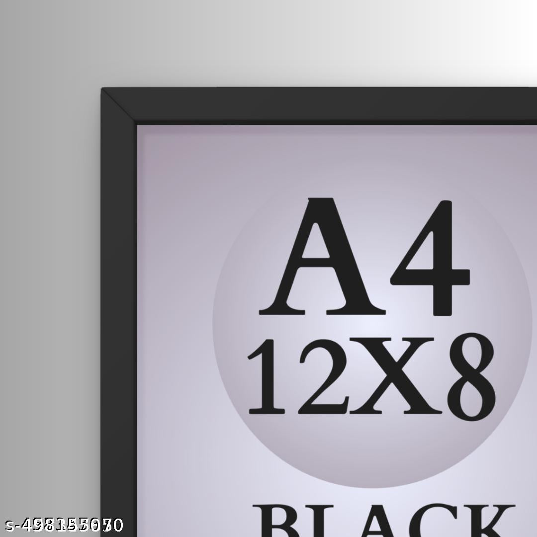 Classic Black A4 Photo Frame – Enhance Your Photos with Style