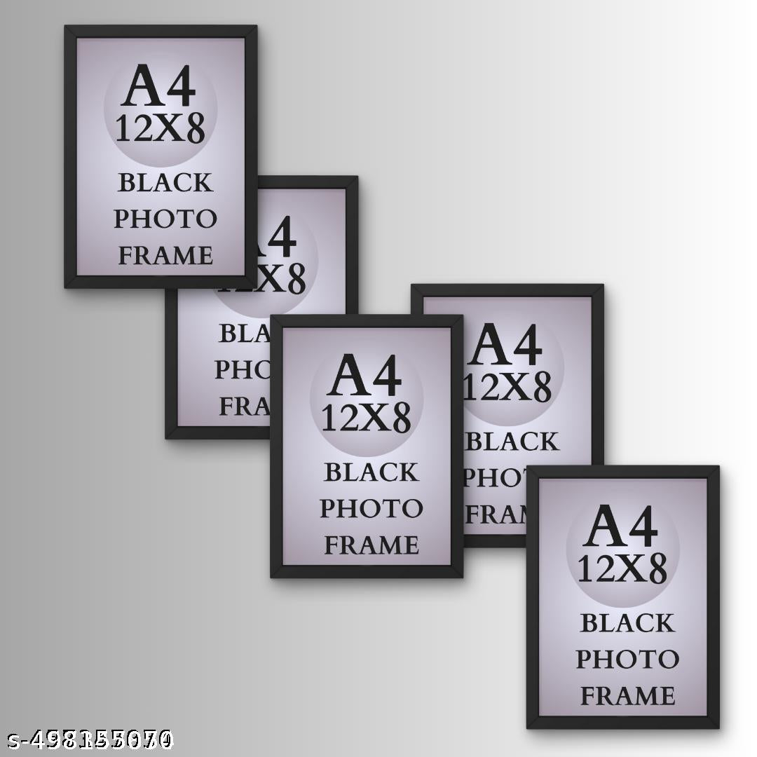 Classic Black A4 Photo Frame – Enhance Your Photos with Style
