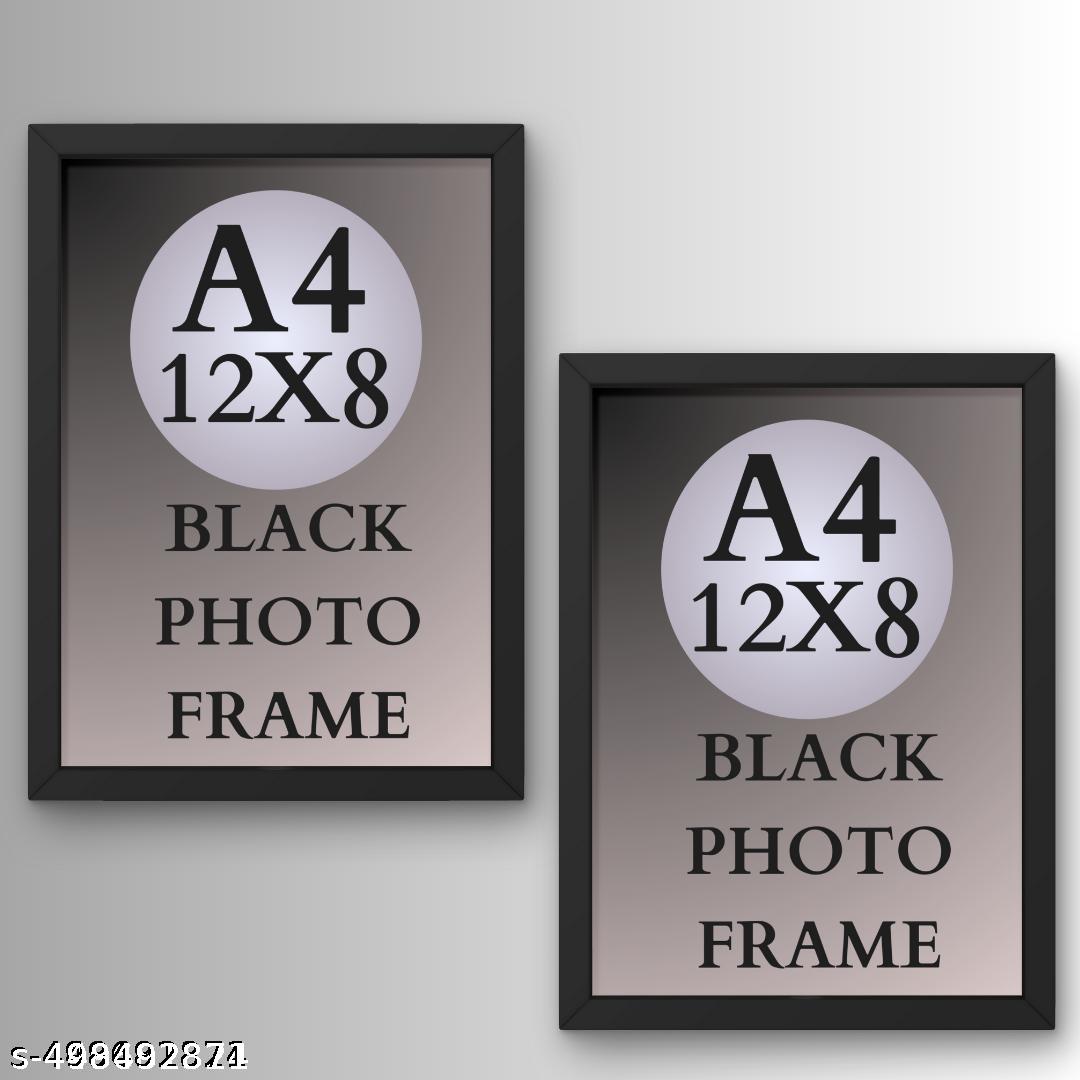 Modern Black A4 Photo Frame – Stylish Display for Your Photos